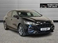 Used Ford Focus ST-Line 125 HP (91 kW) 2021 Black Hatchback