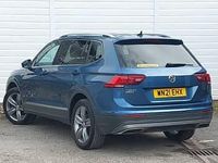 Used VW Tiguan Allspace Match 150 HP (110 kW) 2021 Blue SUV