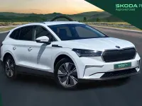 Used Skoda Enyaq iV 210 kW (286 HP) 2024 White SUV