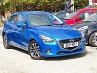 Begagnad Mazda 2 Edition 2015 Blå Halvkombi