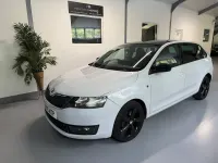 Used Skoda Rapid Sport 2015 White Hatchback
