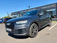 Begagnad Audi Q7 S-Line 2018 Grå SUV
