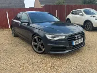 Used Audi A6 Black Edition 2013 Blue Sedan