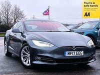 Used Tesla Model S 89 kW (122 HP) 2017 Silver Hatchback