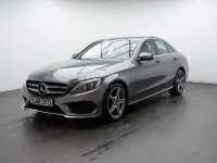 Used Mercedes C200 AMG line 136 HP (100 kW) 2019 Grey Sedan