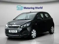Used Peugeot 108 Active 72 HP (52 kW) 2021 Black Hatchback