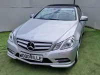 Usado Mercedes E350 265 HP (194 kW) 2013 Prateado Cabrios