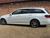 Used Mercedes E250 AMG line 2014 White Estate