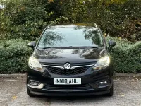 Used Vauxhall Zafira SRi 2018 Black MPV