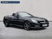 Used Mercedes SLK250 AMG 204 HP (150 kW) 2016 Black Cabriolet