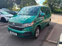 Used VW T6.1 SE 150 HP (110 kW) 2021 Green Van
