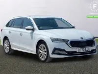 Used Skoda Octavia SE L 116 HP (85 kW) 2021 White Estate