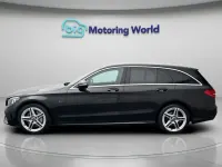 Used Mercedes C300e AMG line 320 HP (235 kW) 2021 Black Estate