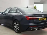 Used Audi A6 S-Line 204 HP (150 kW) 2019 Blue Sedan