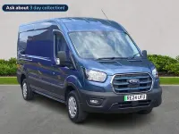 Begagnad Ford E-Transit Trend 2024 Blå Van