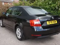 Used Skoda Octavia SE Technology 115 HP (84 kW) 2019 Black Hatchback