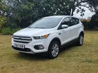 Used Ford Kuga Zetec 150 HP (110 kW) 2018 White SUV
