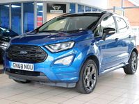 Used Ford Ecosport ST-Line 125 HP (91 kW) 2018 Blue SUV