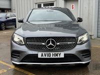 Used Mercedes GLC43 AMG Premium Plus 367 HP (269 kW) 2018 Grey Coupe
