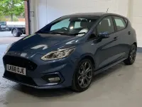 Used Ford Fiesta ST-Line 125 HP (91 kW) 2019 Blue Hatchback