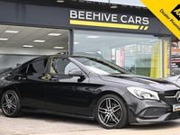 Used Mercedes CLA220 AMG line 177 HP (130 kW) 2018 Black Sedan