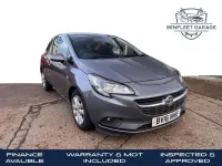 Used Vauxhall Corsa Design Edition 95 HP (69 kW) 2016 Grey Hatchback