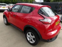 Used Nissan Juke Visia 94 HP (69 kW) 2017 Red SUV