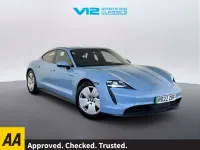 Used Porsche Taycan Performance Package 300 kW (408 HP) 2022 Blue Sedan