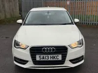 Used Audi A3 105 HP (77 kW) 2013 White Hatchback