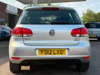 Used VW Golf VII Match 105 HP (77 kW) 2012 Silver Hatchback