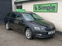 Usado Skoda Octavia SE L 116 CV (85 kW) 2019 Negro Familiar