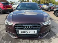 Used Audi A5 S-Line 177 HP (130 kW) 2015 Red Coupe