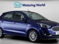 Used Ford Ka Plus Zetec 86 HP (63 kW) 2019 Blue Hatchback