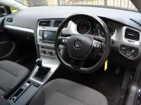 Used VW Golf VII Edition 110 HP (80 kW) 2017 Black Hatchback