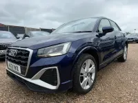 Used Audi Q2 S-Line 150 HP (110 kW) 2021 Blue SUV