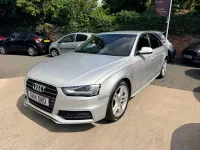 Used Audi A4 S-Line 150 HP (110 kW) 2014 Silver Sedan