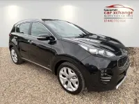 Used Kia Sportage GT-Line 134 HP (98 kW) 2016 Black SUV