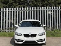 Used BMW 218 Sport Line 2014 White Coupe