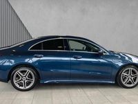 Used Mercedes CLA180 AMG line 136 HP (100 kW) 2021 Blue Sedan