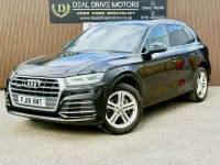 Used Audi Q5 S-Line 190 HP (139 kW) 2018 Black SUV