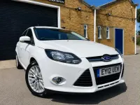 Used Ford Focus Zetec 2012 White Hatchback