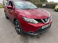Used Nissan Qashqai N-TEC 2016 Red SUV