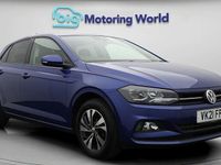 Used VW Polo Match 80 HP (58 kW) 2021 Blue Hatchback