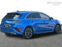 Used Kia Ceed GT-Line 158 HP (116 kW) 2022 Blue Hatchback