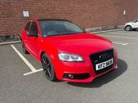 Used Audi A3 Black Edition 200 HP (147 kW) 2011 Red Hatchback