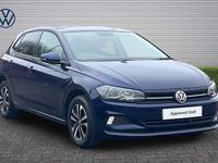 Used VW Polo United 95 HP (69 kW) 2020 Blue Hatchback
