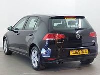 Used VW Golf VII Match 122 HP (89 kW) 2015 Black Hatchback