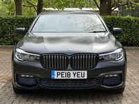 Used BMW 730 M Sport 2018 Black Sedan