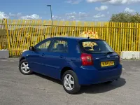 Used Toyota Corolla T3 97 HP (71 kW) 2004 Blue Hatchback