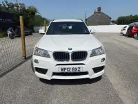 Used BMW X3 M Sport 184 HP (135 kW) 2012 White SUV